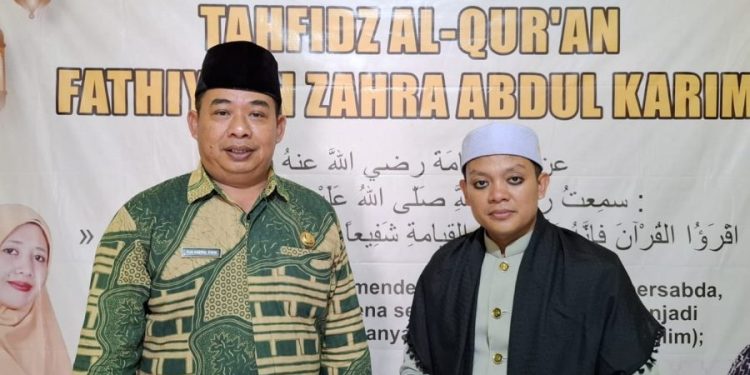 Kemenag Kab Sukabumi Monitoring Tahfidz Al-Qur’an Fathiyyah Zahra Abdul Karim Cisaat