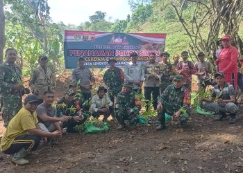 Koramil 0622-09 Lengkong dan Forkopimcam Sukseskan Program Unggulan KSAD