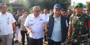 Bupati Sukabumi Dampingi Kunker Menteri Koperasi ke Unit Uji Coba Pelayanan MBG Warungkiara