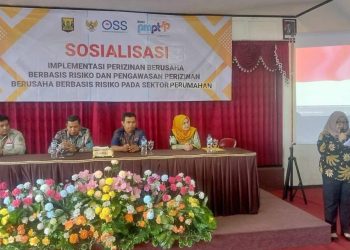 DPMPTSP Gelar Sosialisasi Implementasi dan Pengawasan Perizinan