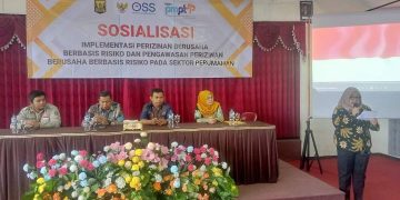 DPMPTSP Gelar Sosialisasi Implementasi dan Pengawasan Perizinan
