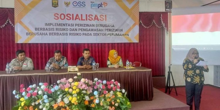 DPMPTSP Gelar Sosialisasi Implementasi dan Pengawasan Perizinan