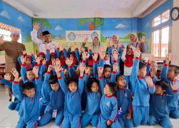 Kemenag Kab Sukabumi Monitoring ASS TKSB PaudQu Baitussalam Cisaat