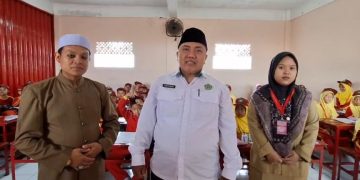 Kemenag Kab Sukabumi Monev Kegiatan SAS MI Baitussalam Cisaat