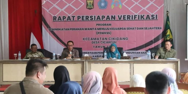 Rapat Persiapan Verifikasi Program P2WKSS, Sekda Targetkan Juara