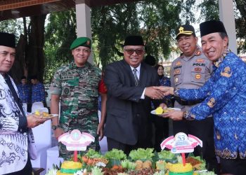 Bupati dan Forkopimda Turut Merayakan Peringatan HUT Korpri dan PGRI