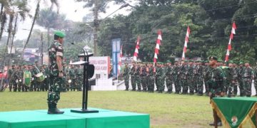 Gelaran Upacara Hari Juang Infanteri ke 76, Profesional, Modern dan Adaftif Mendukung Indonesia Maju