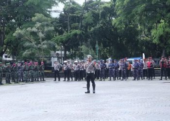 Polres Sukabumi Gelar Apel Pasukan Operasi Lilin Lodaya 2024