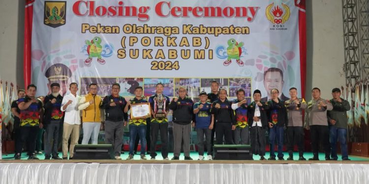 Porkab Sukabumi Resmi Ditutup, Bupati: Kembangkan Potensi dan Tingkatkan Prestasi Capaian Olahraga