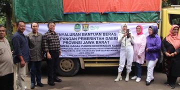 Pemprov Jabar Salurkan Bantuan Beras untuk Korban Bencana Sukabumi