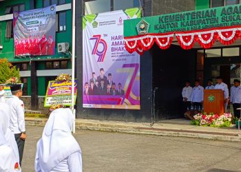 Kementerian Agama Kabupaten Sukabumi Gelar Upacara Hari Amal Bakti (HAB) Ke-79 tahun 2025