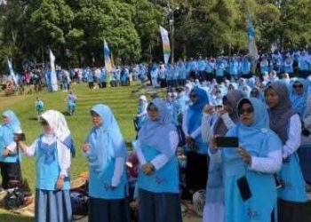 Ribuan Orang Ikuti Silaturahmi Akbar Pada Puncak HAB ke 79 Kemenag Kab Sukabumi