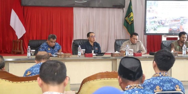 Pemkab Sukabumi Gelar Rakor Hasil Pendataan Tim Enumerator Infrastruktur Terdampak Bencana