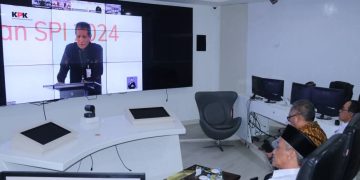 Bupati Ikuti Launching Survei Penilaian Integritas Secara Virtual
