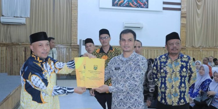 Pemcam Palabuhanratu Gelar Sertijab Pejabat Struktural