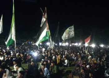 Ribuan Santri Pajampangan Gelar Milad ke 9 ASWAJA