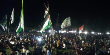 Ribuan Santri Pajampangan Gelar Milad ke 9 ASWAJA