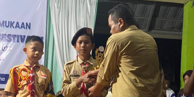 MI Baitussalam Cisaat Sukabumi Raih Juara 1 Lomba Pramuka Se-Jawa Barat