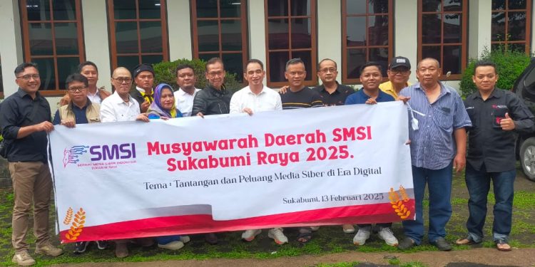 Kang Sule Kembali Nahkodai SMSI Sukabumi Raya