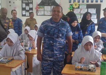 Forkopimcam Launching Makan Bergizi Gratis di Kecamatan Surade