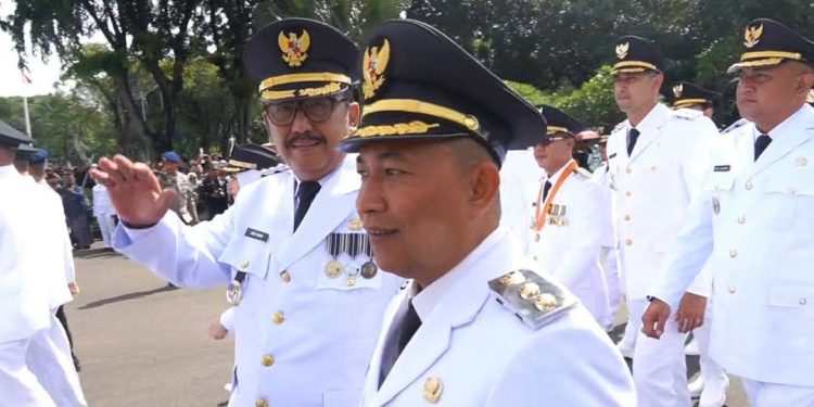 Bupati dan Wakil Bupati Sukabumi Resmi Dilantik, H. Asep Japar: Saya Ingin Lebih Perhatikan Masyarakat