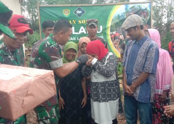 Dandim 0622 Serah Terima Kunci Rumah Rutilahu Milik Siti Maryam di Kecamatan Lengkong