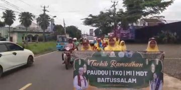 PaudQu dan MI Baitussalam Cisaat Gelar Tarhib Ramadan 1446 Hijriah
