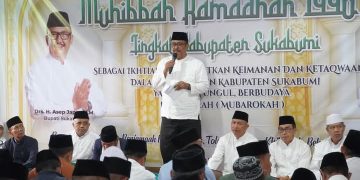 Muhibah Ramadhan 1446 H Perdana Bupati Sukabumi di Kecamatan Kadudampit