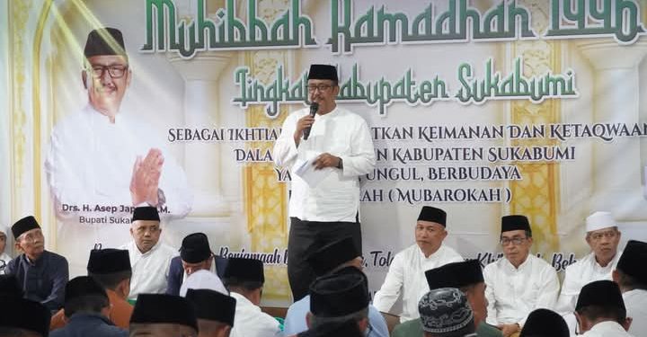 Muhibah Ramadhan 1446 H Perdana Bupati Sukabumi di Kecamatan Kadudampit
