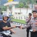 Berkah Ramadhan, Polres Sukabumi Gelar Aksi Sosial Bagikan Makanan Takjil