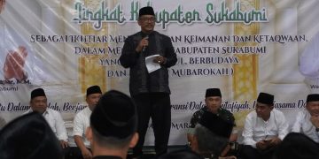 Muhibah Ramadan di Cibadak, Bupati Asep Japar Mohon Doa untuk Korban Terdampak Bencana