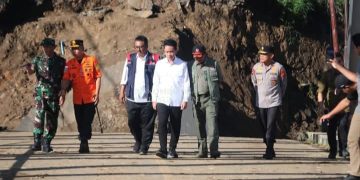 Wakil Presiden RI Gibran, Tinjau Loksi Bencana Sukabumi