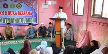 Wabup H. Andreas Santuni 65 Yatim, 81 Jompo dan 26 Asatidz di Kecamatan Cidahu