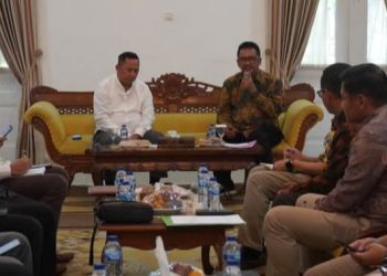 Bupati Sukabumi Terima Kunker Sekretaris Kemenkop di Pendopo
