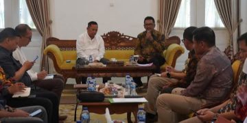 Bupati Sukabumi Terima Kunker Sekretaris Kemenkop di Pendopo