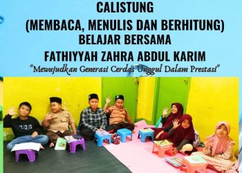 Paska Idulfitri, Bimbel ‘Calistung’ Fathiyyah Zahra Abdul Karim Cisaat Kembali Dimulai