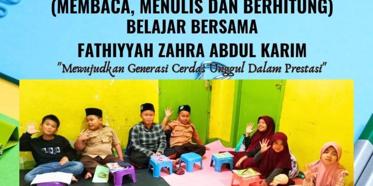 Paska Idulfitri, Bimbel ‘Calistung’ Fathiyyah Zahra Abdul Karim Cisaat Kembali Dimulai