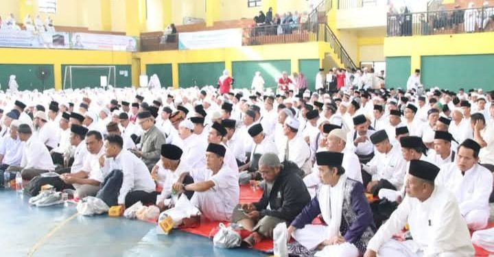 Ribuan Calon Jemaah Haji Kabupaten Sukabumi Ikuti Bimbingan Manasik Haji