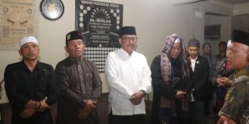 Bupati Asep Japar Hadir di Haul dan Tawasul Akbar Perguruan Sapu Jagat