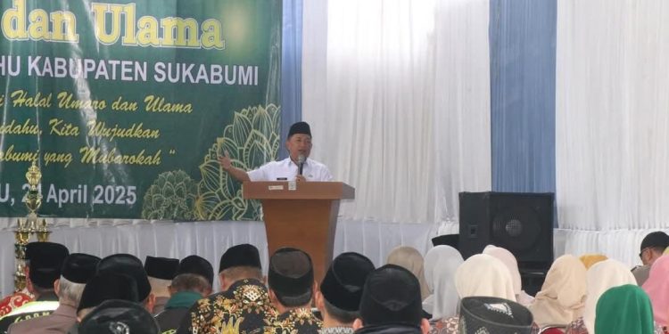 Halalbihalal di Kecamatan Cidahu, Wabup: Peran Ulama Sangat Penting