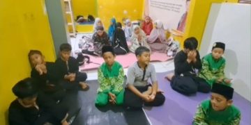 Belajar Bersama di Tahfidz Al-Qur’an Fathiyyah Zahra Cisaat