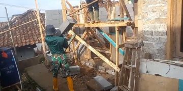 Melalui TMMD Kodim 0607, Pak Samsu Punya Rumah