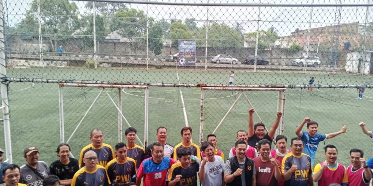 Pererat Silaturahmi, PWI Korwil II Gelar Trofeo Mini Soccer di Cianjur