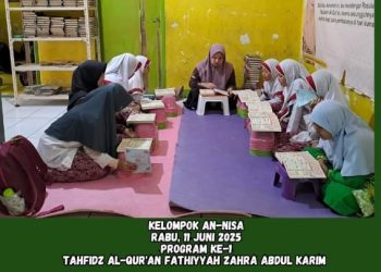 Inilah Kelompok An-Nisa Tahfidz Al-Qur’an Fathiyyah Zahra