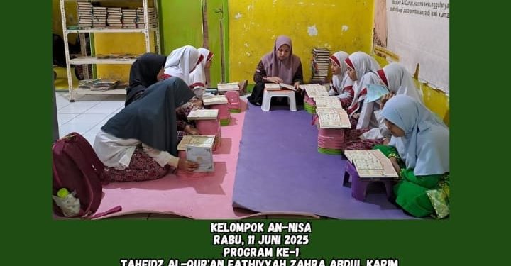 Inilah Kelompok An-Nisa Tahfidz Al-Qur’an Fathiyyah Zahra