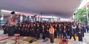 Pembiasaan Shalat Dhuha di MI Baitussalam Cisaat