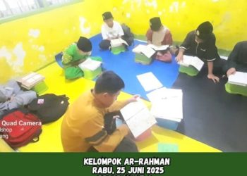 Keceriaan Kelompok Ar-Rahman Tahfidz Qur’an Fathiyyah Zahra