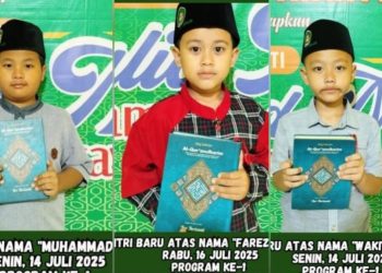 Tahfidz Qur’an Fathiyyah Zahra Kedatangan Santri Baru