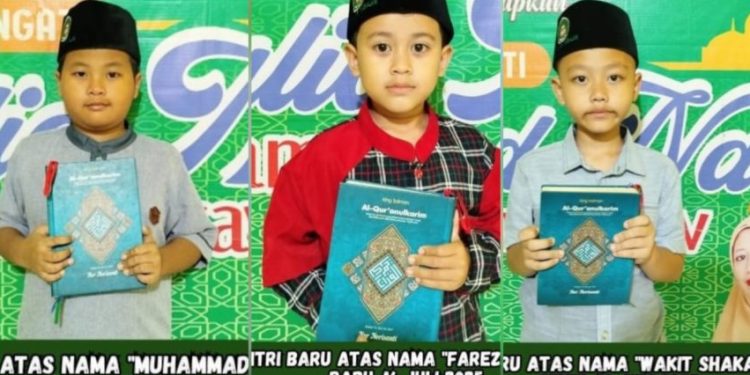 Tahfidz Qur’an Fathiyyah Zahra Kedatangan Santri Baru