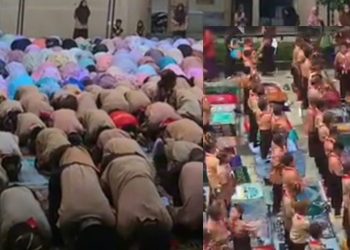 PaudQu dan MI Baitussalam Gelar Doa Bersama dan Sholat Dhuha